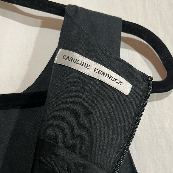 Vintage Caroline Kendrick Silk Blend Strapless Sheath Cocktail Dress Size 4 - Picture 6 of 7